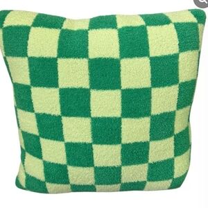 NWT Wicked x Paul Tazewell Elphaba Check Mate Pillow Green  17x17